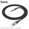 Кабель Hoco UPA26 Fresh digital audio cable Type-C (1м) [Black]